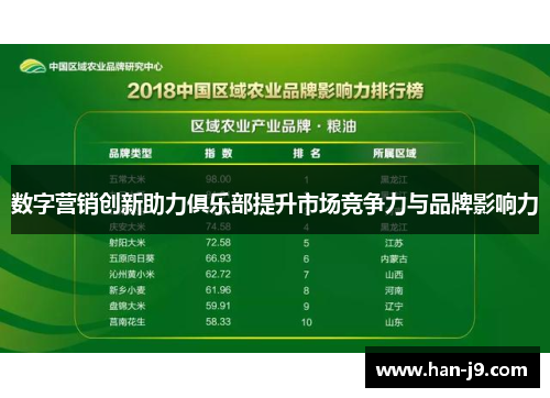 数字营销创新助力俱乐部提升市场竞争力与品牌影响力